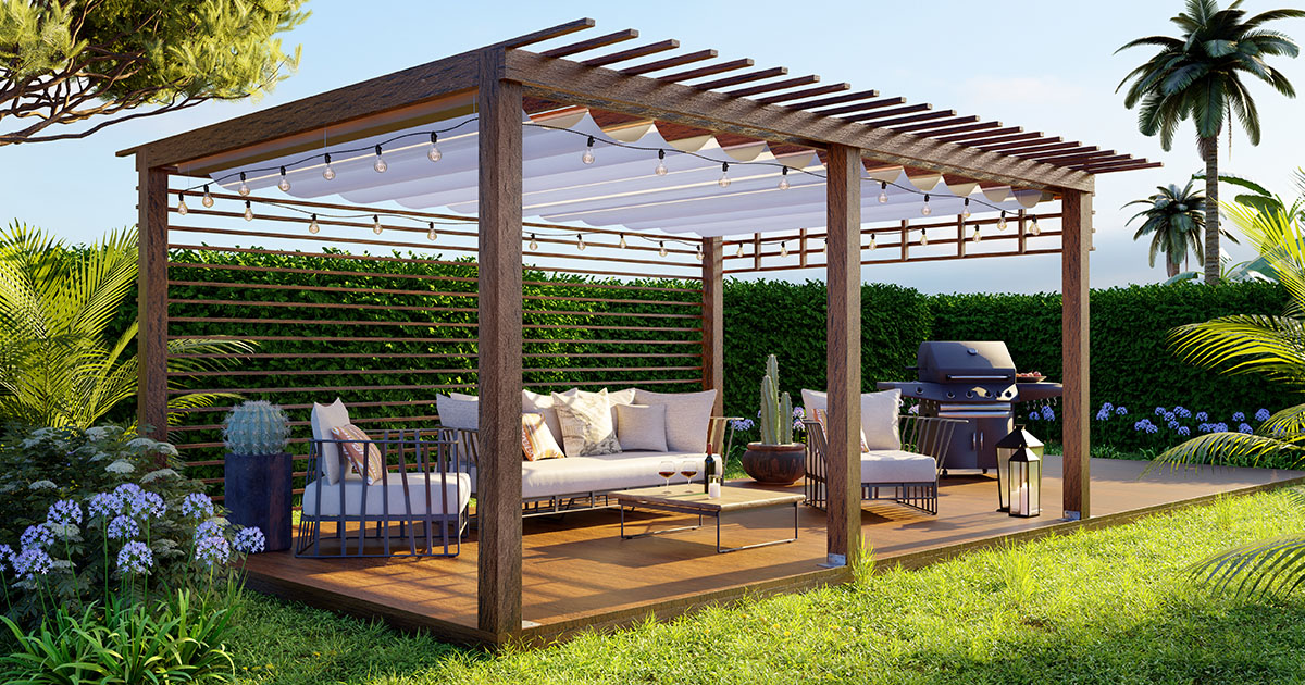 Jardin Pergola, Aluminum Pergola Kits