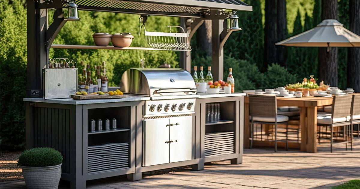 Top Outdoor Kitchen Essentials For The Perfect Outdoor Cooking Space