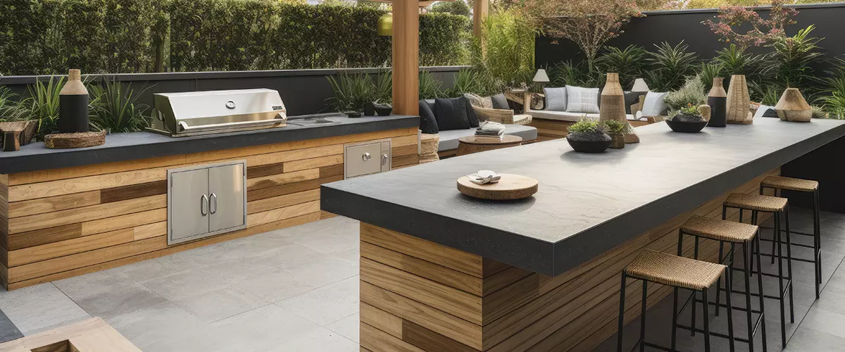 kitchen outdoor countertop best material