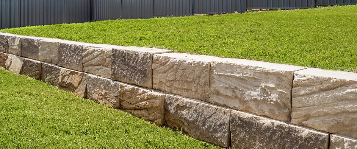 Retaining Wall Contractor stone