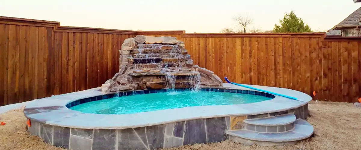 Pool Built By McKinley Construction Texas