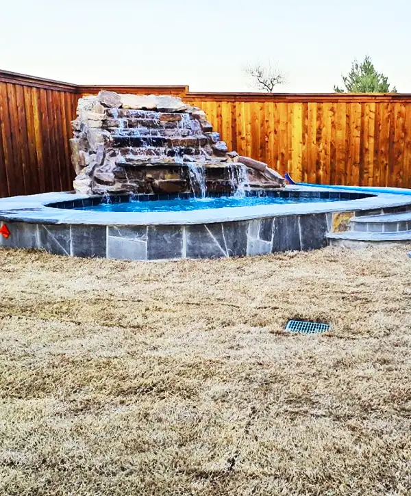 Pool Built By Mcm Contractor Texas