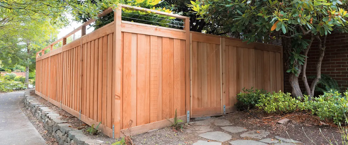 privacy fence installed frisco texas