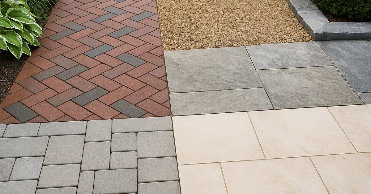 best paver patio materials