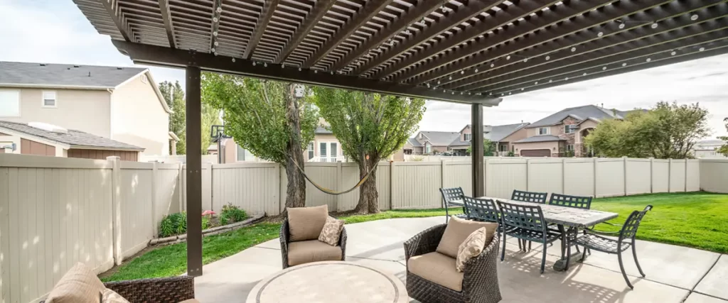 pergola size and design factor