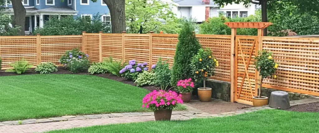 lattice fence