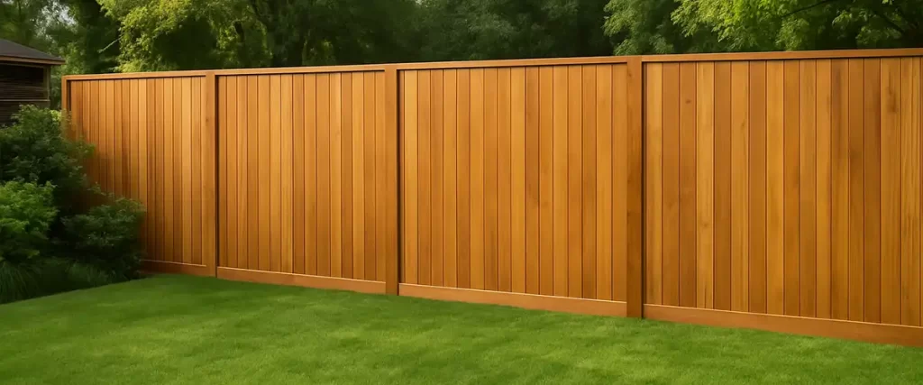 teak fencing