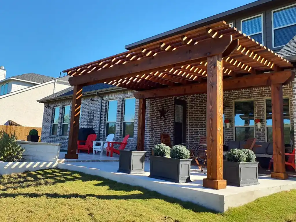 pergola installation plano tx