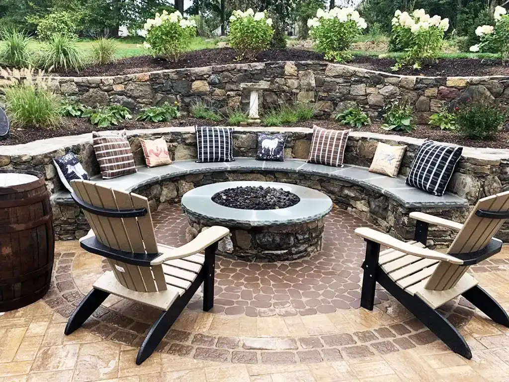 outdoor fire pit installation tx