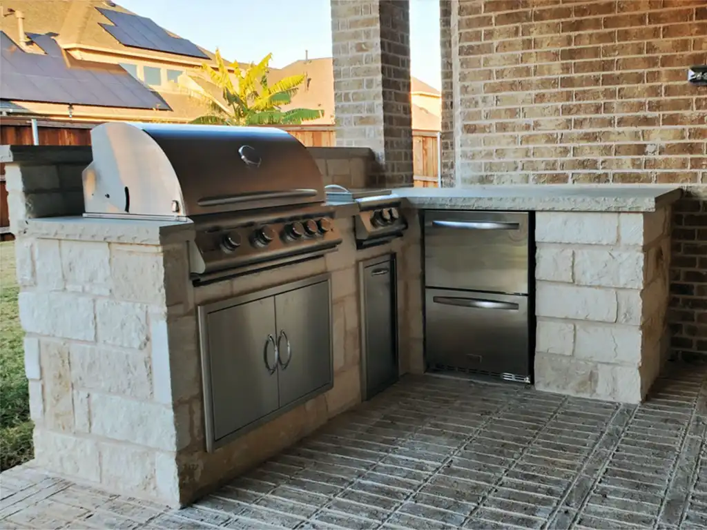 outdoor kitchen installation tx