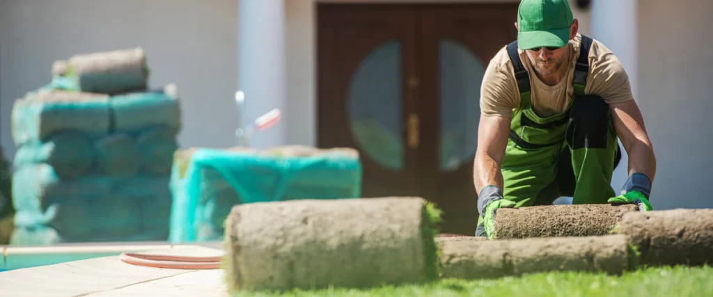 Sustainable raised garden beds and a vegetable patch in a sunny backyard.
