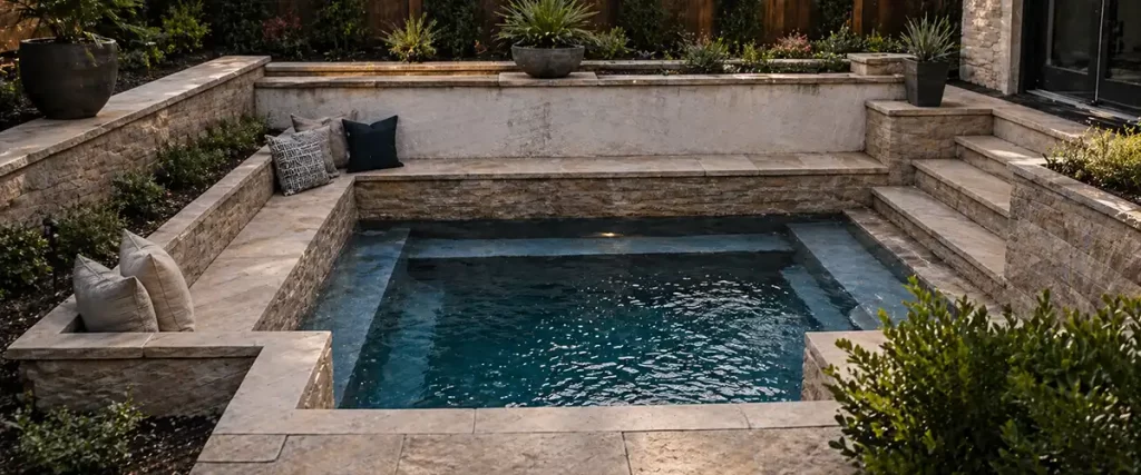 The Sunken Courtyard Pool