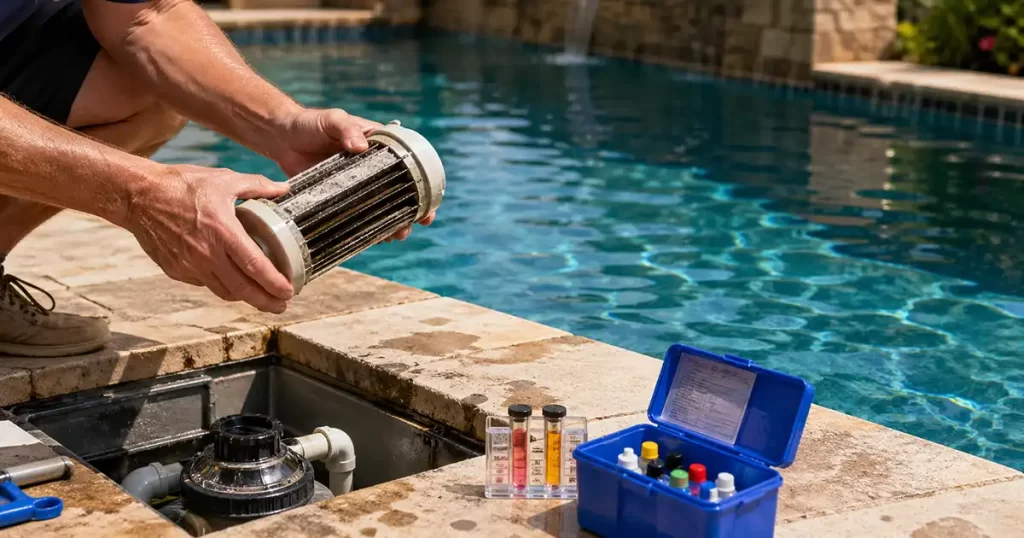 salt water pool maintenance