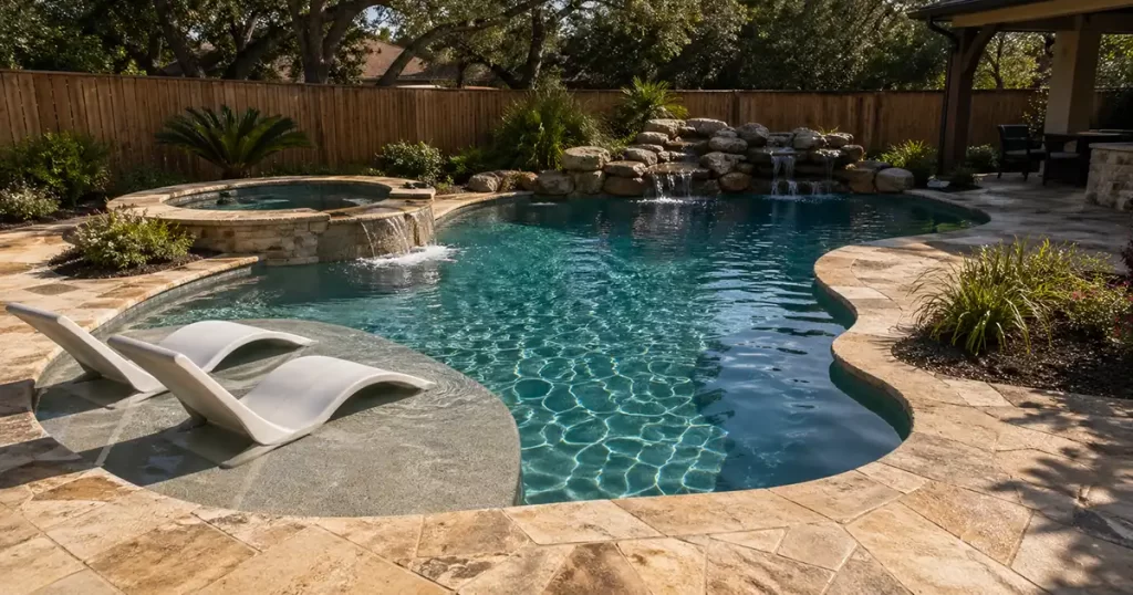free form pool designs