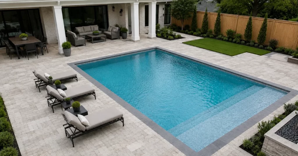 High-Investment Backyard Pool Project