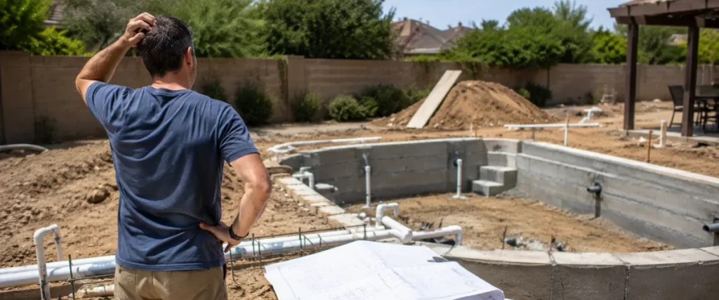 Where Homeowners Get Tripped Up with pool construction